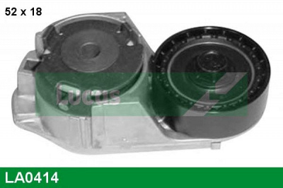 LUCAS ENGINE DRIVE la0414 -  Натяжитель ремня, клиновой зубча